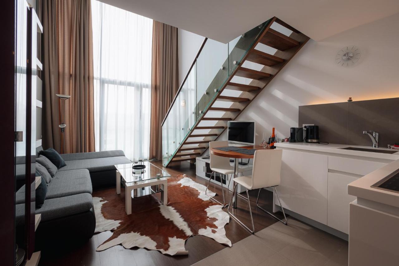 ברטיסלאבה Skau Eurovea Duplex Apartment Danube Exclusive View Free Parking מראה חיצוני תמונה
