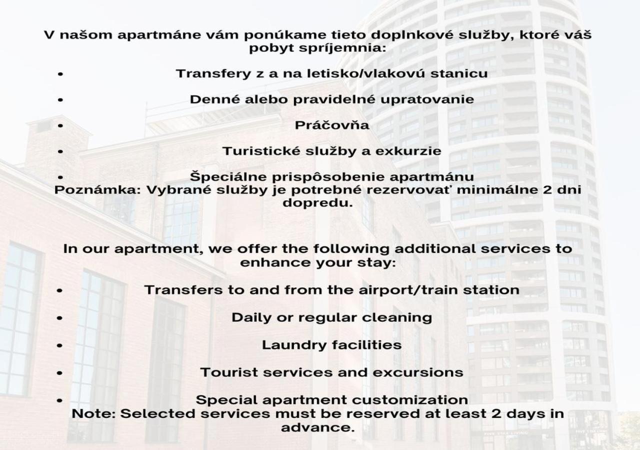 ברטיסלאבה Skau Eurovea Duplex Apartment Danube Exclusive View Free Parking מראה חיצוני תמונה